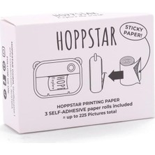 Model Hoppstar Yedek Kağıt, 3 Rulo Kendinden Yapışkanlı Kağıt