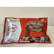 Doğal ve Yerli Seramik Kil Hamuru Beyaz 600 Gr. (Beyaz)