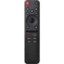 Uzaktan Kumanda AKB76046607 Lg Smart Tv Remote Yedek AN-MR25GA AN-MR23GA-MR20GA MR19BA MR18BA MR650A, W-9081 Ses Komut ve Air Mouse Özelliği Vardır