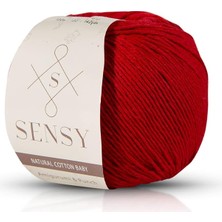 Amigurumi Ipi Punch (Panç) Baby Soft Cotton 50 gr Örgü Ip (Kırmızı)