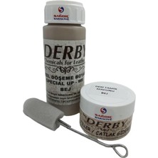 Bej Oto Döşeme Boyası ve Bej Deri Tamir Macunu
