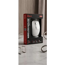 Blic Aura Akse Kablosuz Optik Mouse – 2.4ghz Ergonimik Sessiz Fare (800/1200/1600 Dpı, Tak-Çalıştır USB Alıcı)