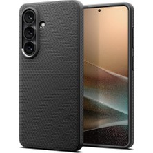 Galaxy S26 ile Uyumlu Kılıf Liquid Air Kaymaz Dokulu Yüzey Siyah Kapak - ACS11054 (Spigen Tr Garantili)