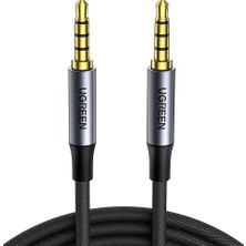3.5mm Hi-Fi Erkek To Erkek Trrs Aux Ses ve Mikrofon Kablosu 2 Metre