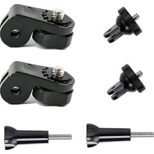 Inç Alüminyum Tripod Montaj Adaptörü Kamera Tutucu Djı Osmo Action 4 5 Pro/gopro Hero 13 12 11/ INSTA360 X5/akaso/apexcam M80AIR Aksiyon Kameraları ile Uyumlu, Aksiyon Kamerası Tutucu Adaptör
