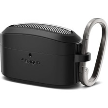 Sony WF-1000XM5 ile Uyumlu Kılıf Rugged Armor Üst Düzey Koruma Siyah Karbon Kapak - ACS07086 (Spigen Tr Garantili)