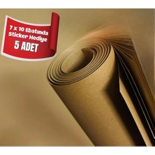 Kraft Ambalaj Kağıdı 100×140 cm – Hediye & Çeyiz Paketleme Saman Kağıdı 5’li