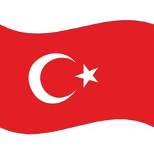 cm Türk Bayrağı Alpaka KUMAŞ(T05)
