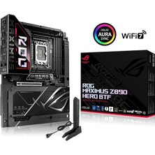 Rog Maxımus Z890 Hero Btf Wifi7 Intel LGA1851 Atx Anakart