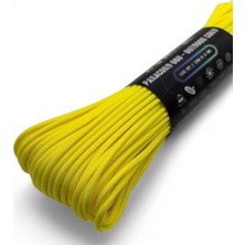 ve Outdoor Paracord Ip 4 mm 660LB (10 Iplikli) 30 Metre Sarı