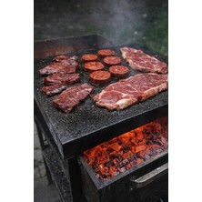Doğal Mangal Taşı I Barbekü Taşı I Pizza Taşı I 35X40X2 cm