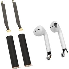 Airpod 1 ve Airpods 2 ile Uyumlu Batarya Kulak Içi Kulaklık Bataryası Yedek Pil Airpod Birinci ve Ikinci Jenerasyon Ile Uyumlu Yedek Pil (Çift Batarya)