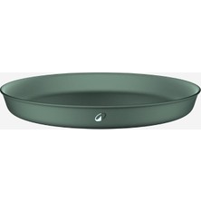 Quechua Plastik Tabak, 19 Cm, Yeşil