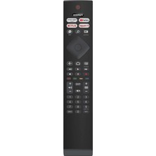 LCD LED Android Smart Tv Için Uyumlu Evrensel Uzaktan Kumanda - 58PUS8506/62, 65PUS7906/62, 50PUS8505/62, 58PUS8505/62, 50PUS8007/62, 65OLED937/12, 65OLED805/12 ile Uyumludur [ Mikrofonsuz ]