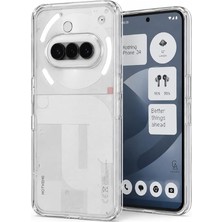 Phone 3A ile Uyumlu Kılıf Şeffaf Kamera Korumalı Esnek Silikon Telefon Kılıfı Kapak