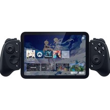 Kishi V3 Pro - Iphone, Android Akıllı Telefonlar ve Tabletler Için Tam Boyutlu Mobil Kontrol Cihazı 8" - Usb-C - Kaymayı Önleyen Analog Çubuklar (Sensa Hd Haptics, Nexus App) Siyah