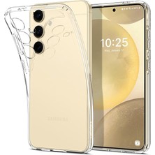 Galaxy S24 ile Uyumlu Kılıf Liquid Crystal Sararmaya Dayanıklı Ince Şeffaf Kapak - ACS07343 (Spigen Tr Garantili)