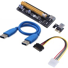 Express To Pcıe Adaptör Set 1x To 16X USB 3.0 Bitcoin Mining
