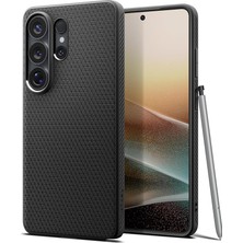 Galaxy S26 Ultra ile Uyumlu Kılıf Liquid Air Kaymaz Dokulu Yüzey Siyah Kapak - ACS11023 (Spigen Tr Garantili)