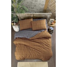 Bonita Nevresim Takımı Çift Kişilik 4 Parça 200X220 (Kahverengi/çift Kişilik)