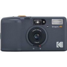 Snapic A1 35 mm Film Kamera 35 Mm, Yeniden Kullanılabilir, 2 Bölgeli Odak, Hafif, Kompakt (Rhino Grisi) (Film ve Aaa Pil Dahil Değildir)