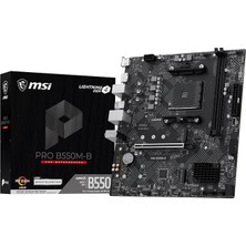 MB Pro B550M-B Am4 Ddr4 4600(OC) HDMI Dp 2x M.2 USB 5gbps Matx