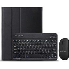 Lenovo M10 Fhd Plus 10.3" TB-X606 X606F ile Uyumlu Bluetooth Klavye ve Mouse + Standlı Kılıf - Bkk6