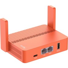 TR1200 AC1200 Cep Boyutlu Seyahat Wi-Fi Router, Usb-C Güç, Otel ve Halka Açık Ağlar Için Genişletici/wısp Modu, Vpn Istemci ve Sunucu, Dosya Paylaşımı Için USB Portu