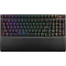 Rog Strix Scope Iı 96 Kablosuz Oyun Klavyesi, Üç Modlu Bağlantı, Şok Emici Köpük ve Anahtar Pedleri, Rog Nx Kar Anahtarı Ön Sıcak Değişim