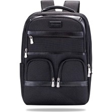 BP-BS200 Business Vıp B2 -Serisi 15.6 Inch Uyumlu Wtx Pro Su Geçirmez Kumaş Laptop Sırt Çantası -Siyah