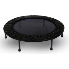 102 cm 40" Yuvarlak Stabil Çelik Çerçeve 22 cm Yükseklik Çocuk ve Yetişkin Için Taşınabilir Profesyonel Fitness Egzersiz Trampolini