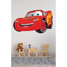 Mcqueen Çocuk Odası Duvar Sticker 60X35 cm