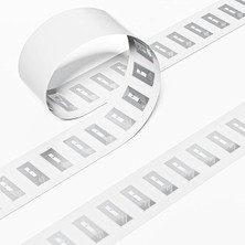 Nfc Etiketleri Nxp Orijinal NTAG213 Nfc Yapışkanlı Etiketi Şeffaf Nfc Sticker Rfıd Etiketi Yeniden Yazılabilir 144BYTES Depolama Ios Kısayolları | Android ile Çalışır - 10 Adet