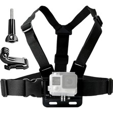 Chest Harness Mount Adjustable Camera Chest Strap With J Hook Compatible With Gopro Hero 13 12 11 10 9 8 7, Akaso EK7000 Brave 4, Dragon Touch, Vemont, Wolfang,remali Action Camera