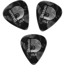 1cap4-Bk 3 Adet Gitar Pena 0.70 mm Siyah Medium