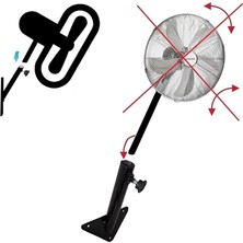 Üniversal Ayaklı Vantilatör Duvar Montaj Aparatı Kahvehane Cafe Ofis Için Vantilatör Fan Ayağı, Aparat-Vantilatör
