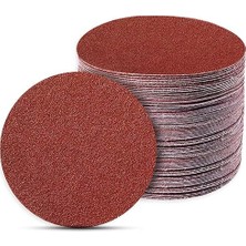 100 Adet Cırt Zımpara Spiral Avuç Taşlama 115 mm (Karma Paket)