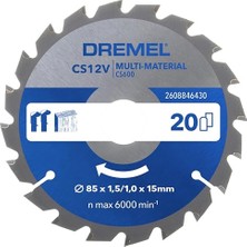 Blueprint CS12V (CS600) 85MM Çok Amaçlı Testere Bıçağı