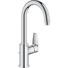 Bauedge Tek Kumandalı Lavabo Bataryası 1/2" L-Boyut - 23760001