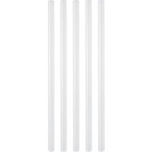 cm 11 mm Kalın Silikon Çubuğu 5'li Paket Şeffaf Sıcak Silikon Yapıştırıcı Çubuk Silikon Tabancası Uyumlu Güçlü Yapışma Hobi El Sanatları Ahşap Plastik Karton Kumaş Için