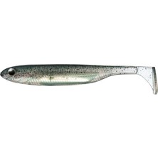 Arrow Flash-J Shad Plus Feco 4" (5 Adet/paket) #F03 Neon Green/silver Olta