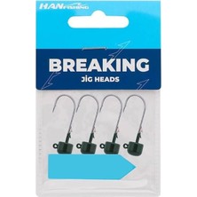 Breaking Mushroom Green Jighead