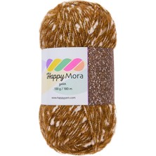 Han “happy Mora” Duru Metalik Noktalı El Örgü Ipi - Orta Kalınlık, 180 M/100 G, Canlı Renk Geçişleri & Işıltılı Sim Detaylı (CR070)