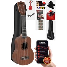 SPA-251 Maun Ağacı Soprano Ukulele Seti