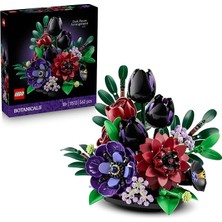 LEGO Botanicals Koyu Renk Çiçek Aranjmanı