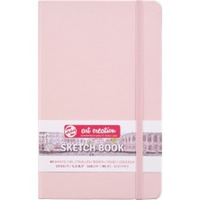 Japan) Tarens T9314-012M Art Creations Eskiz Defteri, Çizim Defteri, 5,1 x 8,3 Inç (13 x 21 Cm), Pastel Pembe, Kalınlık: 140 G/m2), Ince, Asitsiz Kağıt, 80 Yaprak Ciltli
