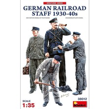 38012 1:35 1930-40 Alman Demiryolu Görevlisi