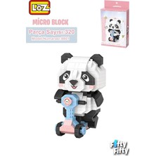 Micro Block Serisi Panda 320 Parça Oyuncak Yapım Seti FFLZ-8801