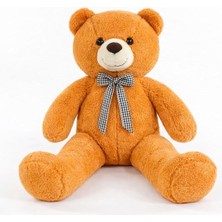 Sevimli Peluş Şaşkın Ayı 80 cm - Sevgiliye Özel Hediye Kahverengi