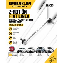 ERBERKLER Fıat Lınea 07-16 / Fıorıno 08- / Peugeot Bıpper 08-17 / Cıtroen Nemo 08- Z-Rot Ön 51815479 Uyumlu
